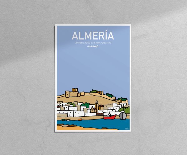 Lámina Coordenadas Almería - Imagen 2