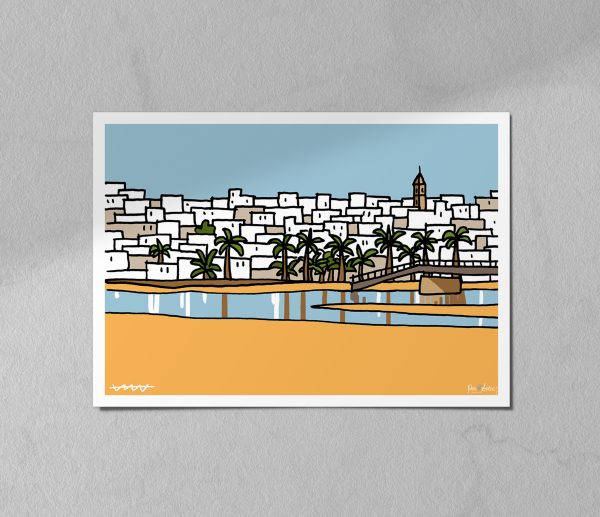 Best Place of Conil Print - Image 2