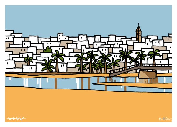 Best Place of Conil Print - Image 3