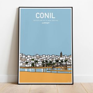 Conil Coordinates Print