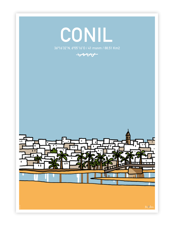 Conil Coordinates Print - Image 2