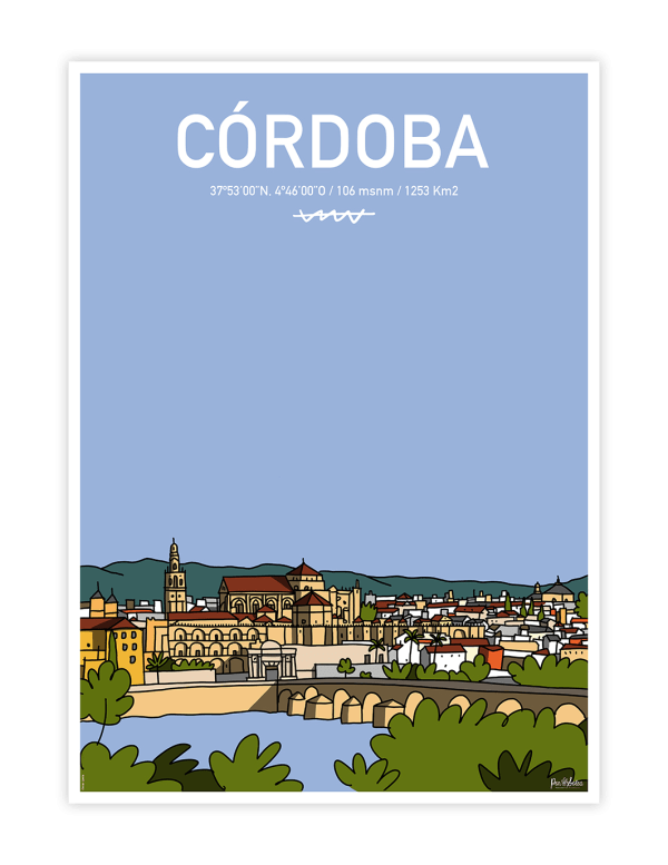 Córdoba Coordinates Print - Image 2