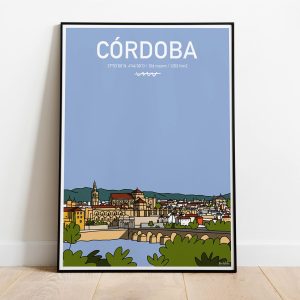 Córdoba Coordinates Print