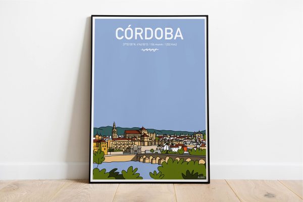 Córdoba Coordinates Print