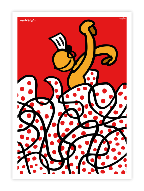 Red Flamenca Print - Image 2