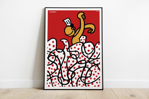 Red Flamenca Print