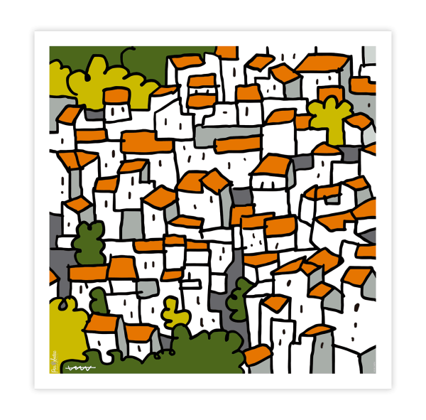 Pueblos Blancos Print - Image 2