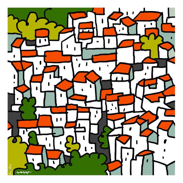 Pueblos Blancos Print - Image 3