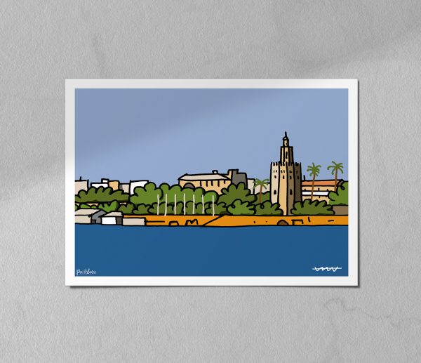 Best Place of Sevilla Print - Image 2